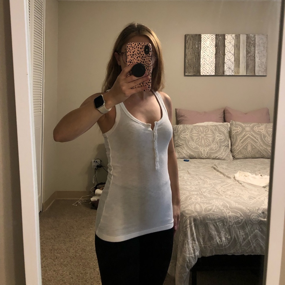 Aerie Real Soft button tank